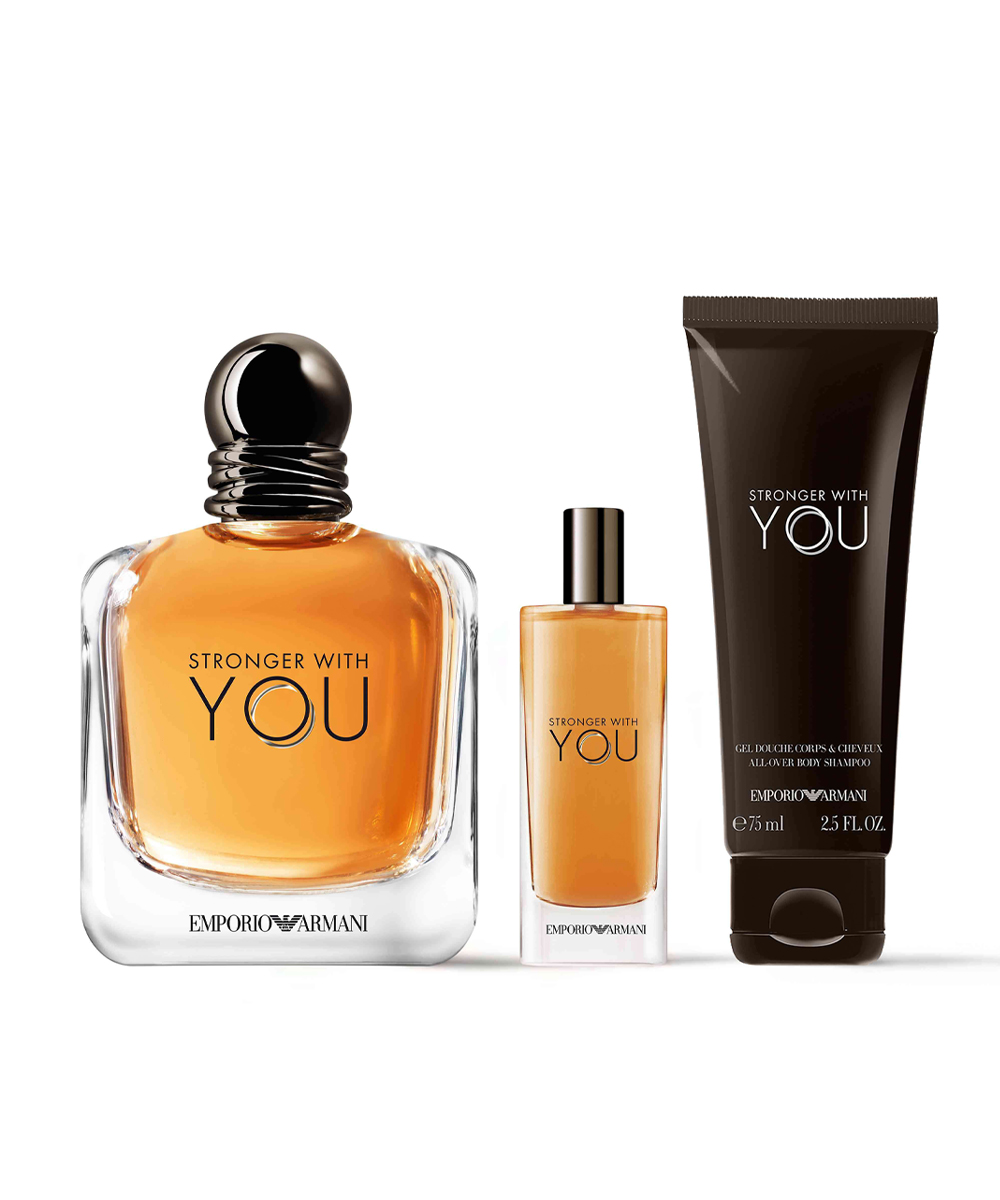 EMPORIO ARMANI STRONGER WITH YOU EAU DE TOILETTE  GIFT SET